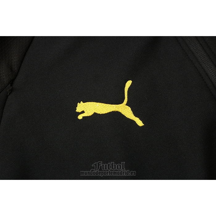 Chaqueta con Capucha del Borussia Dortmund 2021-2022 Negro